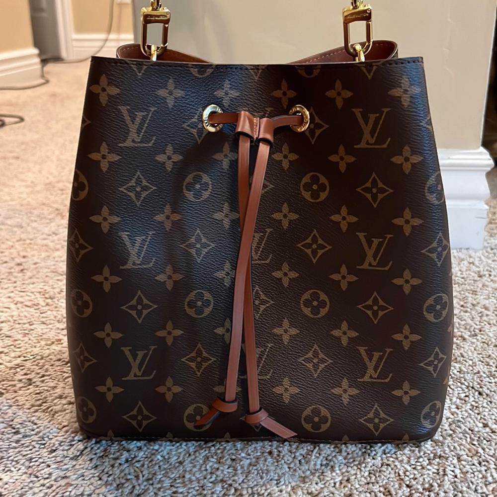 Louis Vuitton Brown Monogram Noe Neo Brand New with Dust Bag